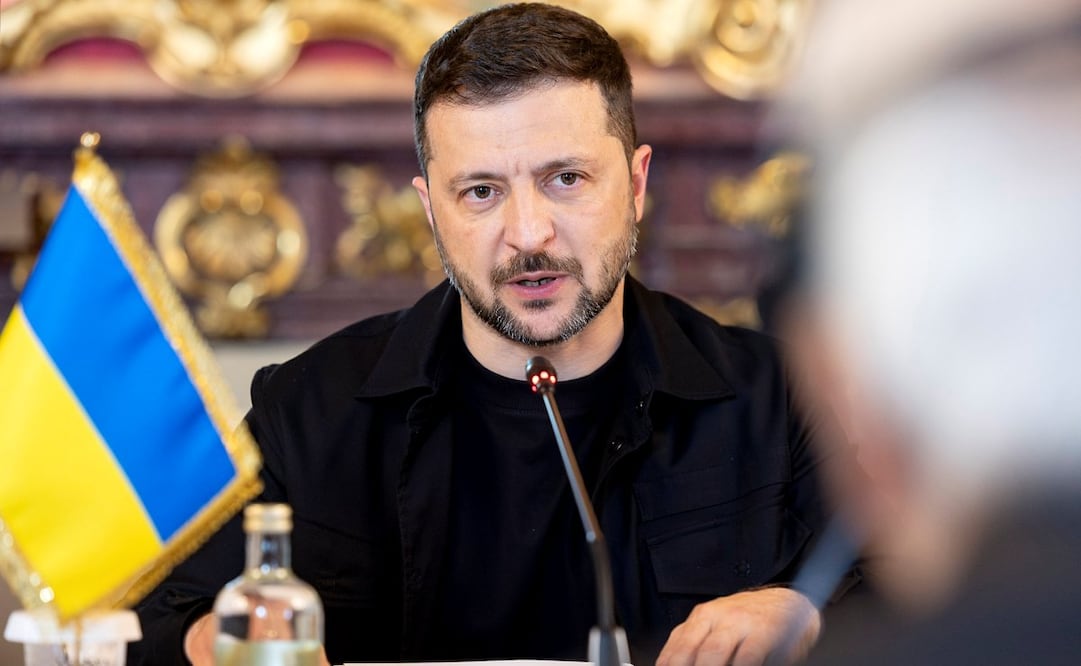 El presidente de Ucrania, Volodímir Zelenski. Foto: EFE