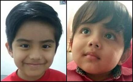 Emiten alerta por desaparición de hermanitos de 2 y 5 años en Veracruz
