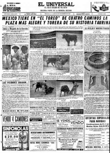 La estación que es conocida por el domo de una plaza de toros