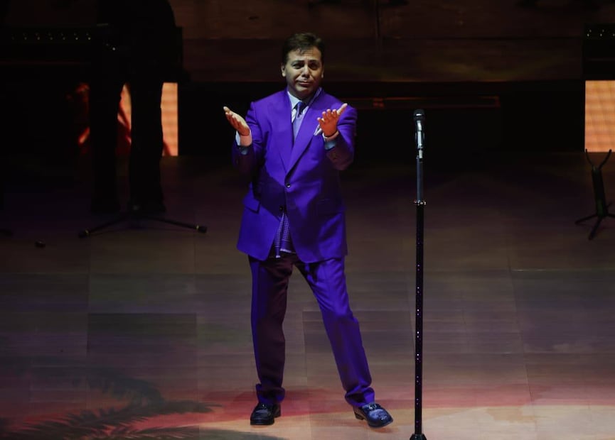 Cristian Castro en el Auditorio Nacional. Foto: Carlos Mejía / EL UNIVERSAL