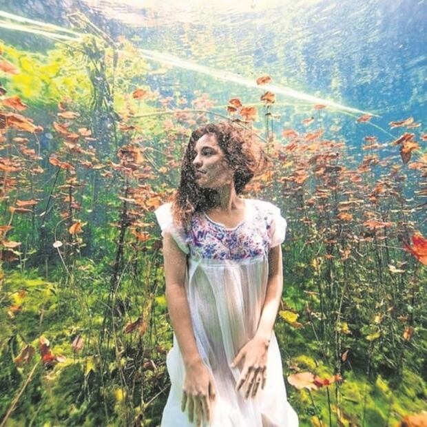 Camila Jaber, una sirena en la COP26