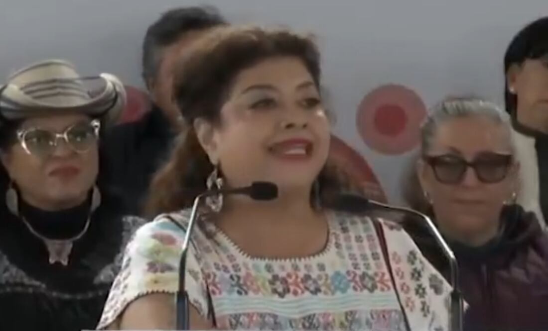 Clara Brugada afirma que el operativo contra ambulantaje en Bellas Artes funcionó adecuadamente (19/12/2024). Foto: Captura de pantalla