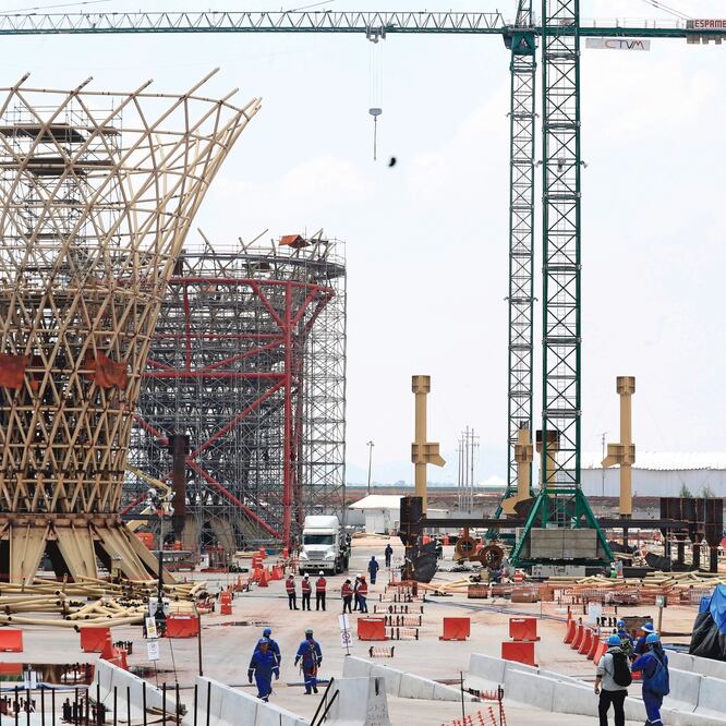 Propuest a. El Fideicomiso del Aeropuerto de la Ciudad de México lanzó una oferta de compra de bonos del NAIM por mil 800 millones de dólares. Foto: ARCHIVO EL UNIVERSAL