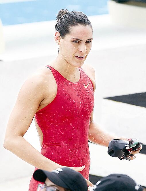 González tiene patrocinio de Nike, pero en esta justa debe usar Arena (CORTESÍA CONADE)