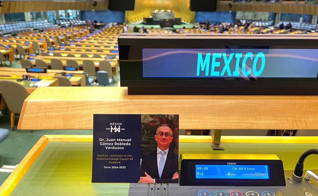 Juan Manuel Gómez-Robledo Verduzco fue electo como juez de la Corte Internacional de Justicia, en la ONU / Foto: Especial
