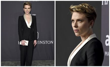 Scarlett Johansson reaparece y evita hablar de su separación