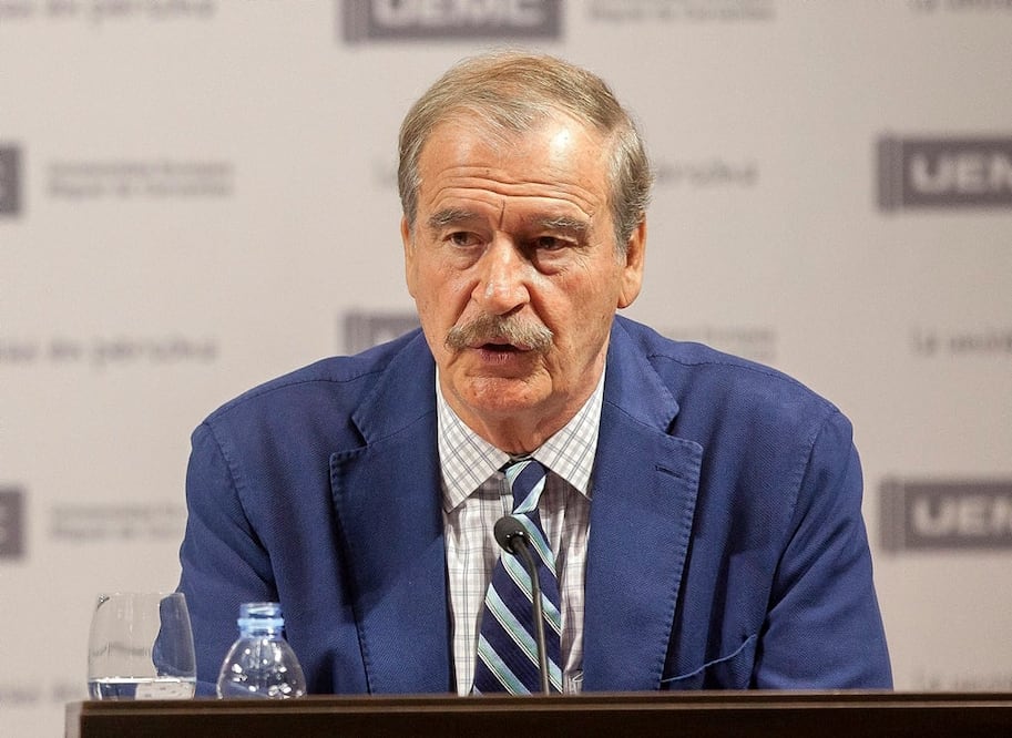 Expresidente de México, Vicente Fox. Foto: EFE