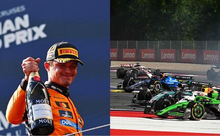 Lando Norris conquista el Gran Premio de Austria; Max Verstappen sufre un choque y queda fuera