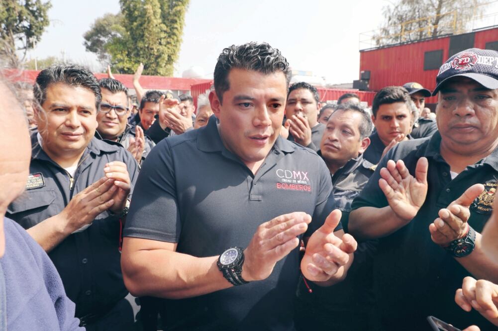 El ex dirigente sindical de los Bomberos de la CDMX, Ismael Figueroa (FOTO: ARCHIVO EL UNIVERSAL)