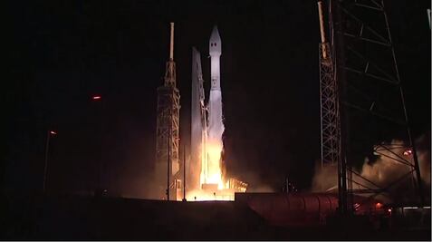 Realizan lanzamiento del satélite Morelos 3