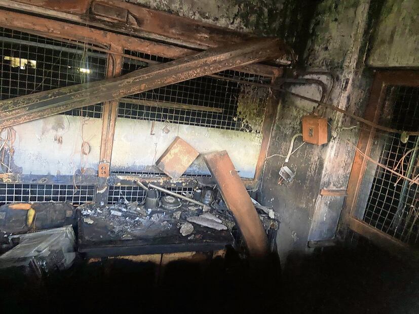 La Fiscalía General de Justicia continúa con la integración de la carpeta de investigación para determinar las causas del incendio. FOTOS: JUAN CARLOS WILLIAMS. EL UNIVERSAL