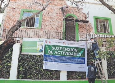 PAOT coloca sellos en 28 inmuebles protegidos