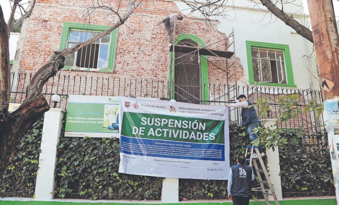 La mayoría de los inmuebles donde se colocaron los sellos están en la alcaldía Cuauhtémoc. Foto Especial