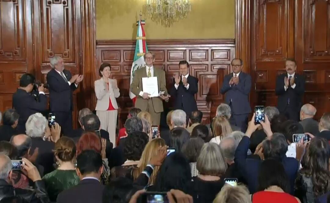 El Premio Nacional de Ciencias y Artes se entregó por primera vez en 1945. Foto: Captura YouTube / Gobierno de la República