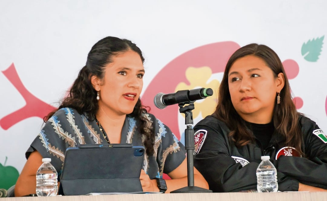 La fiscal Bertha Alcalde aseguró que el encuentro entre Edith y Juan Jesús fue por motivos personales. Foto: KARLA GUERRERO/EL UNIVERSAL
