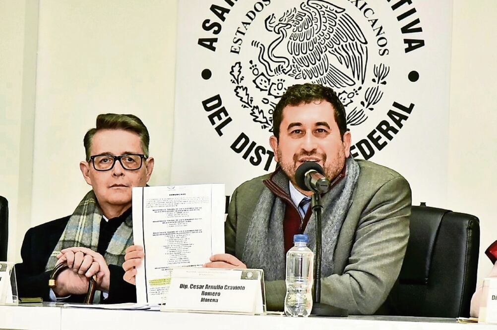 César Cravioto criticó que el magistrado del Tribunal de lo Contencioso, Arturo González Jiménez, aspire a un cargo cuando ordenó revertir la clausura de una tienda departamental en Tulyehualco (ESPECIAL)