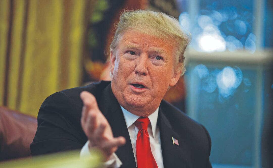 Donald Trump anunció que firmará un número récord de decretos "inmediatamente" tras su investidura como el 47º presidente de Estados Unidos el lunes, con el objetivo de deshacer políticas de la administración de Joe Biden. (18/01/25) Foto: AP