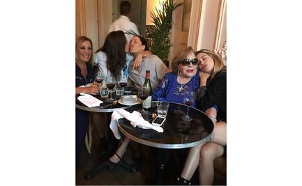 Michelle Salas no olvida a su abuela Silvia Pinal 