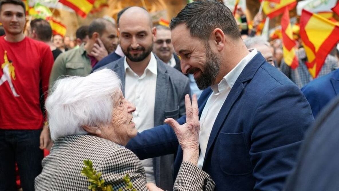 El líder de Vox, Santiago Abascal, logró llenar sus mítines en los actos de campaña (Foto: Getty Images)