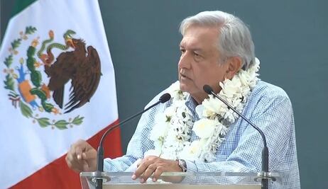 AMLO, a favor del libre comercio, pero "primero México y luego el extranjero"