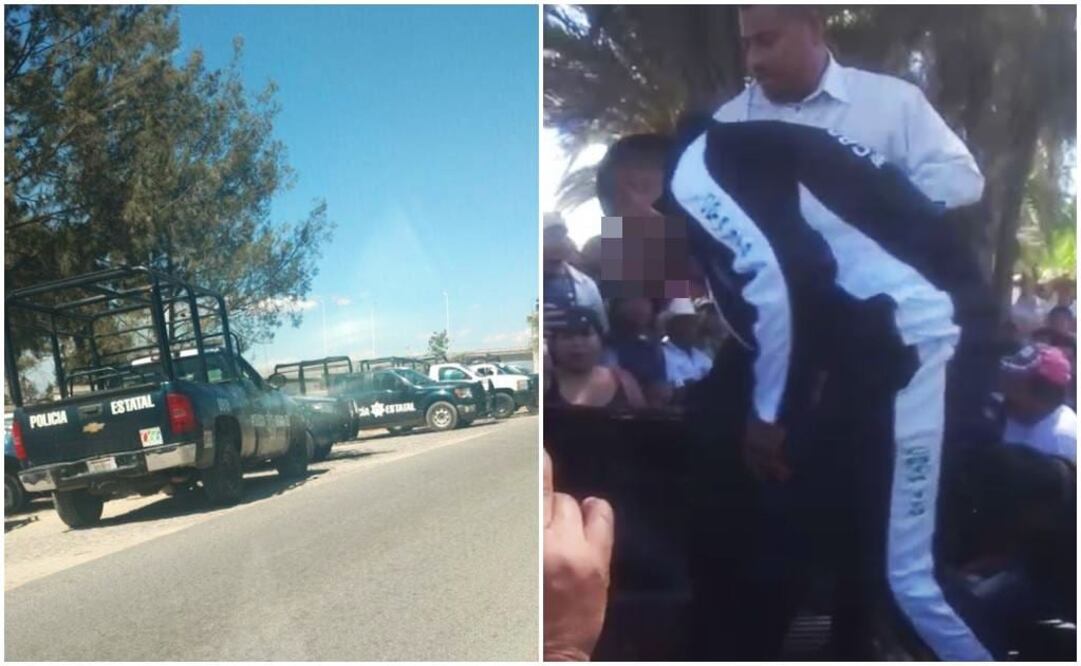 Pobladores sacan a menor de escuela para lincharlo en Hidalgo