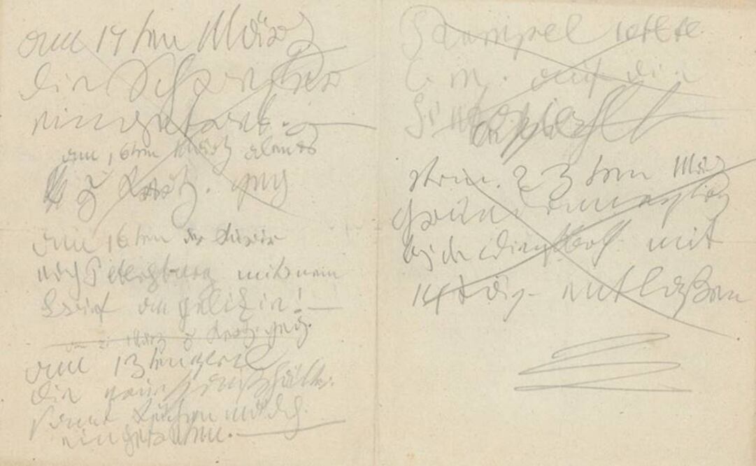 La pieza más cara ha sido un manuscrito encontrado sobre el escritorio del músico alemán Ludwig van Beethoven, que se ha vendido por 70 mil euros (79 mil 600 dólares)", explicó el director de la casa de subastas. FOTO: Stargardt.de