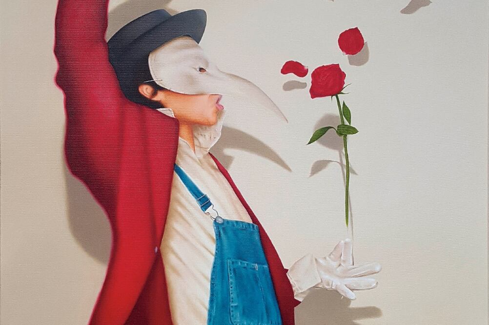 Uno de los ejes temáticos son los dibujos de aves y objetos cotidianos (CORTESÍA ALDAMA FINE ART)