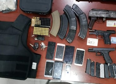 Detienen a nueve presuntos narcomenudistas en posesión de arsenal en Chiapas