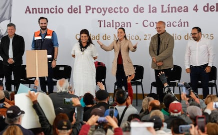 Sheinbaum y Brugada anuncian proyecto de la Línea 4 del Cablebús en Tlalpan; irá de Ciudad Universitaria a Pedregal 