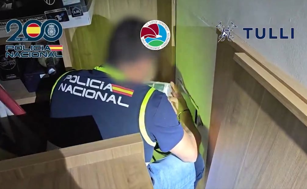 Detectaron que los miembros de la organización estaban tratando de reestructurarse económicamente tanto en México como en España. Foto: Captura de pantalla de X @policia