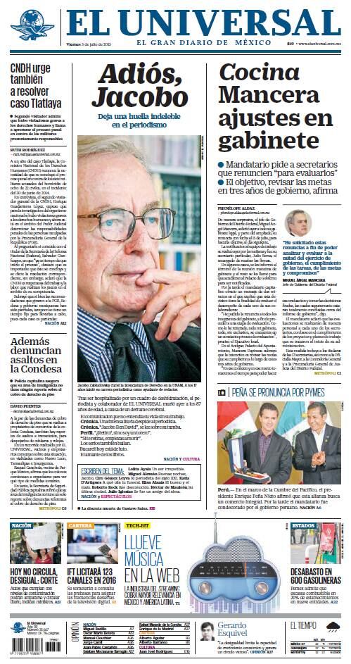 EL UNIVERSAL 030715