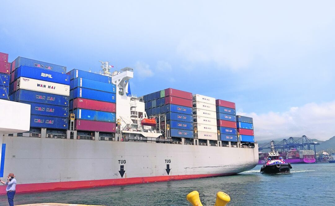 El puerto de Manzanillo, en Colima, se encuentra en disputa entre tres cárteles. Foto: Daniela Wachauf / EL UNIVERSAL