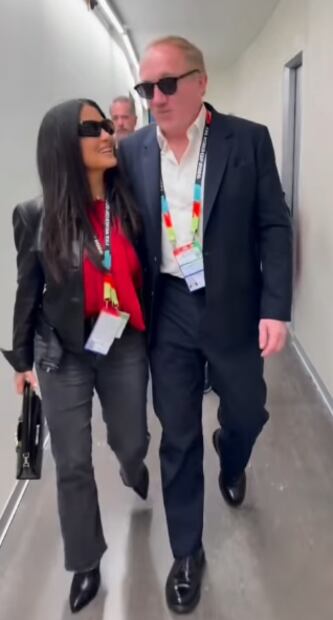 Salma Hayek y su esposo François-Henri Pinault en la inauguración del Mundial 2026.
