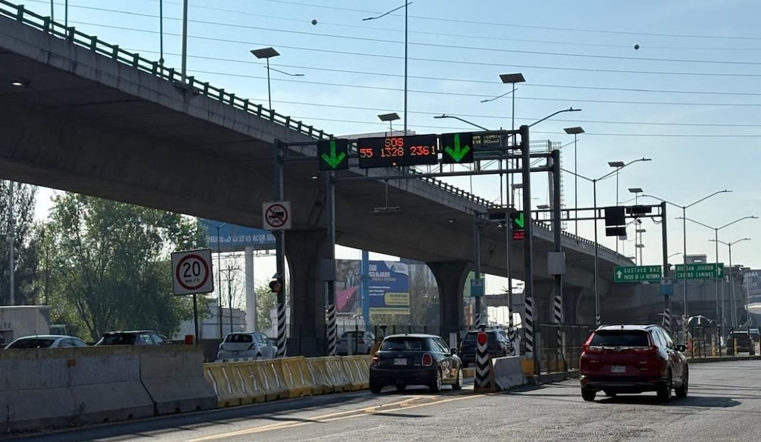 Activan sistema anti evasión en Autopista Urbana Norte y Viaducto Bicentenario; poncharán llantas a quien no pague. Foto: Arturo contreras