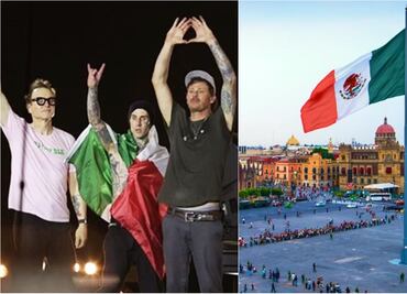 Integrantes de Blink-182 continúan con elogios a México; mañana es su concierto