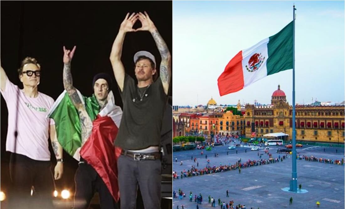 Blink-182 ofrecerá mañana, sábado 9 de noviembre, el tercer concierto que ofrecerá en México.
Fotos: Especial e Instagram