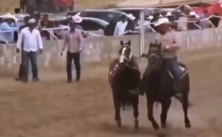 VIDEO: Así se escuchó la balacera en las carreras de caballos en Parral, Chihuahua; se reportaron al menos siete muertos