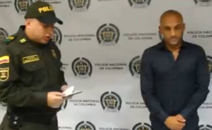 Capturan a exfutbolista colombiano con cocaína