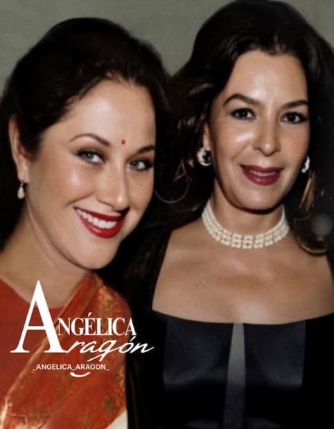 Angélica Aragón despide con foto a Elsa Aguirre.
Instagram _angelica_aragon_