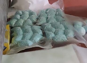 Descubren en Mérida cargamento de fentanilo y metanfetaminas en cajas de paquetería; realizan peritaje