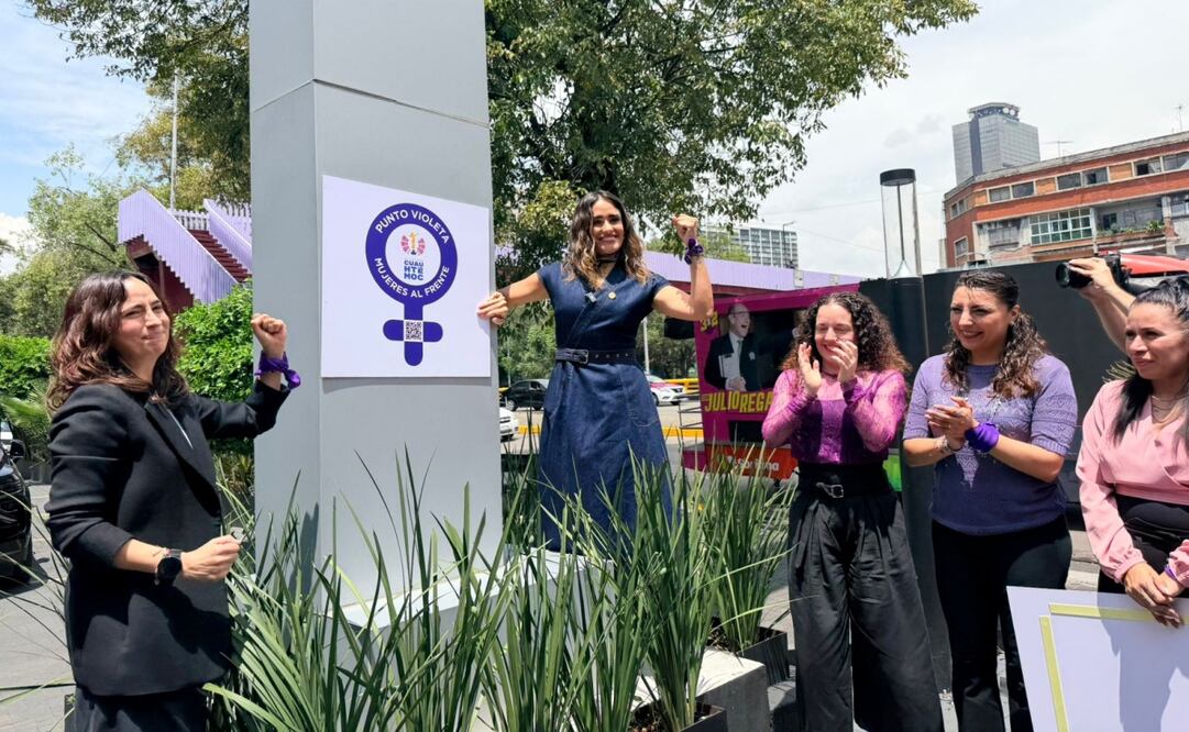 Alcaldía Cuauhtémoc alcanza 500 Puntos Violeta; refuerzan protección para mujeres y menores durante el Mundial 2026. Foto: Aturo Ordaz Díaz