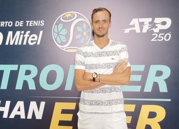 Daniil Medvedev jugará el Abierto de Los Cabos en busca de nuevos retos