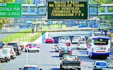Cars with 3 passengers can circulate daily in Mexico City