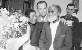 Un matrimonio longevo, él tenía 116 años y ella 65