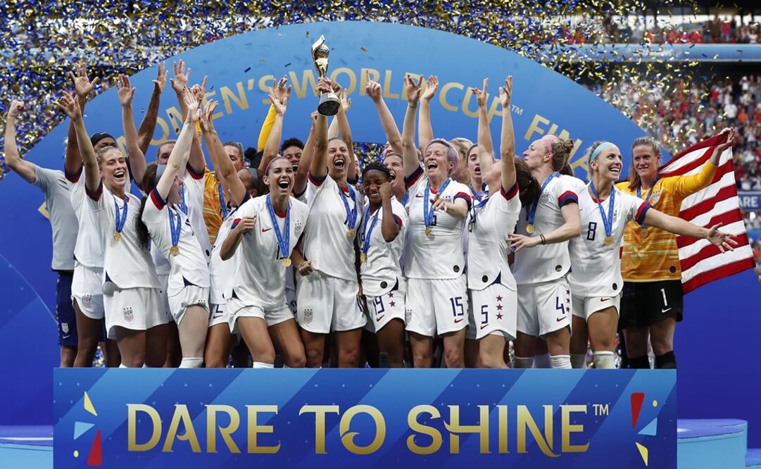 Estados Unidos, bicampeón del Mundial Femenil. Foto: EFE
