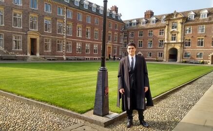 Estudiante mexicano gana premio a la mejor tesis del año en Reino Unido