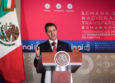 Transparencia, indispensable para generar confianza: Peña Nieto