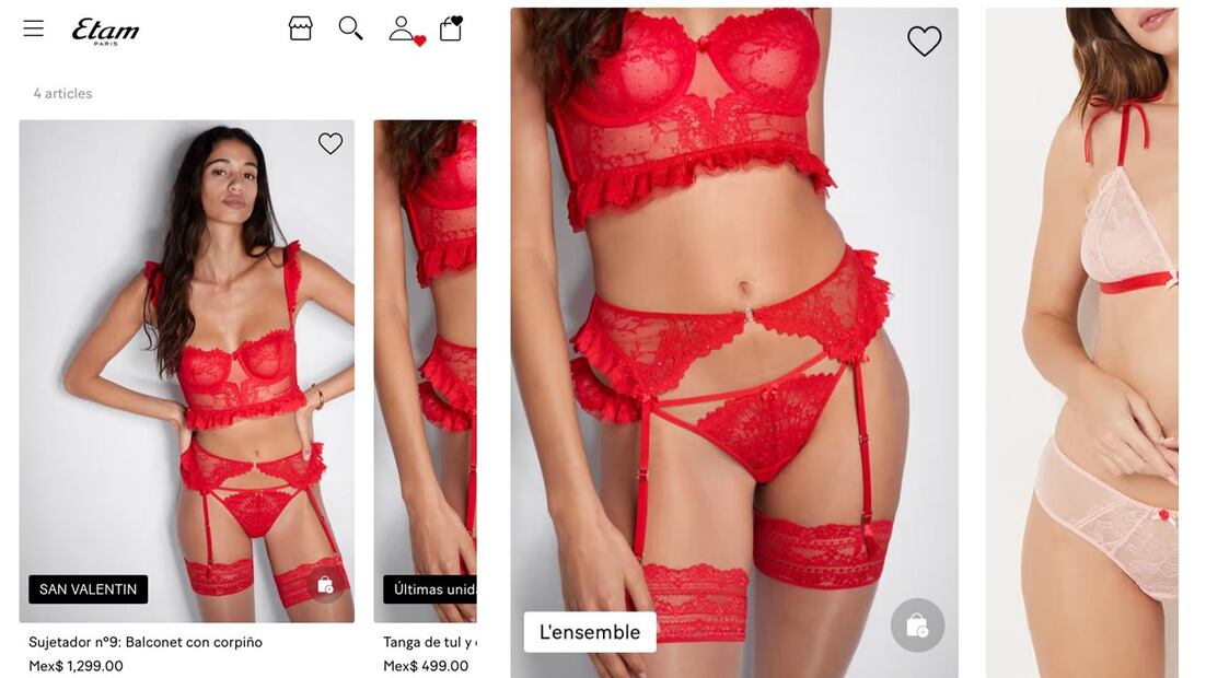 Macarena Achaga. Foto: Página Web Etam