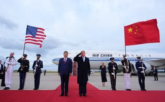 Xi Jinping llega a Washington para reunirse con Trump; es su primera visita de Estado a la Casa Blanca en más de una década