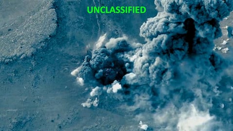 Estados Unidos atacó 30 objetivos de infraestructuras del Estado Islámico en Siria; bombardeos, entre el 3 y 12 de febrero